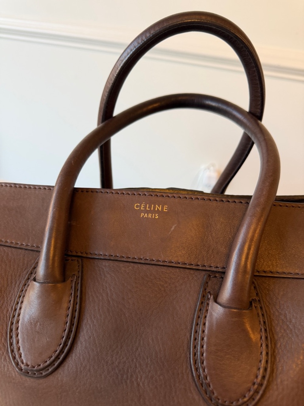 Celine LeatherLuggage Mini - Picture 2 of 7